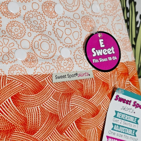 SWEET SPOT | NWT! REVERSIBLE\ADJUSTABLE ATHLETIC WALKING SKIRT -FITS SIZ… - Picture 11 of 14